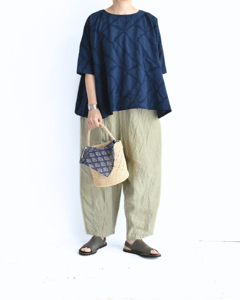 40/- Linen Charlie Pants in Beige