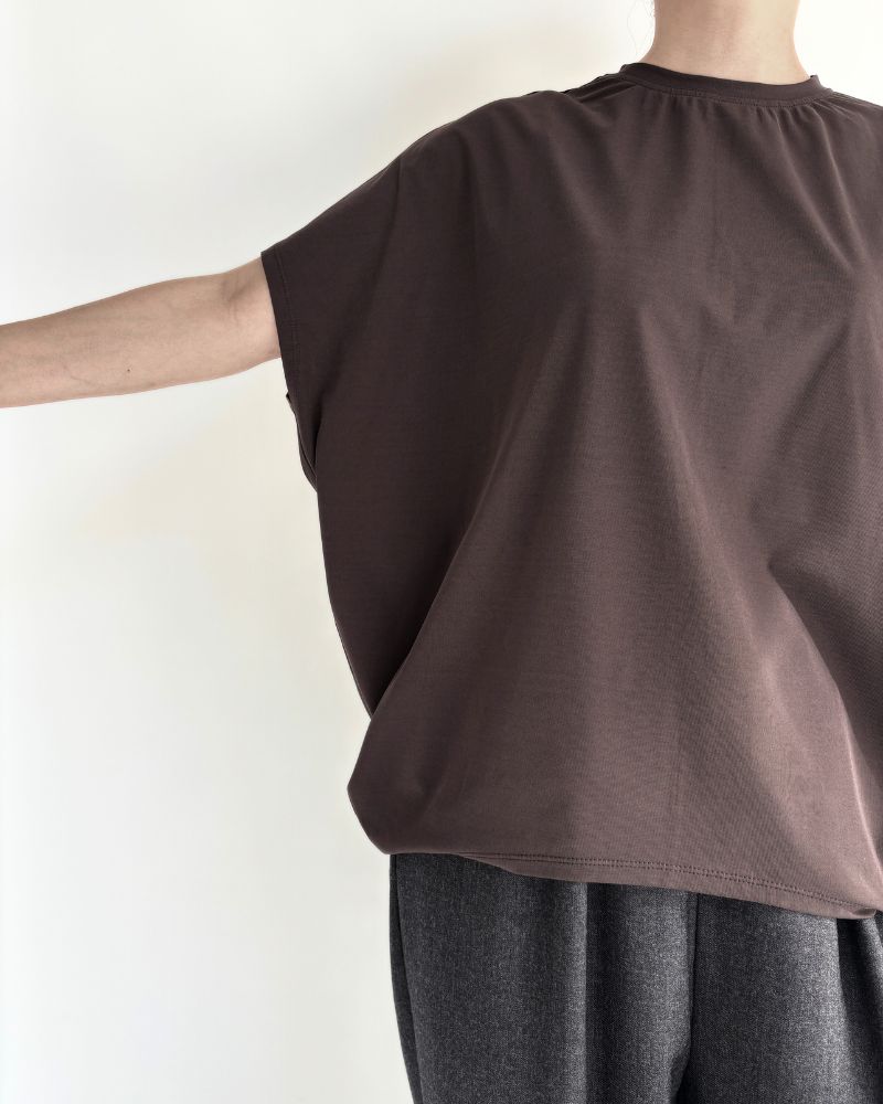 Royal Stretch Jersey Round Pullover