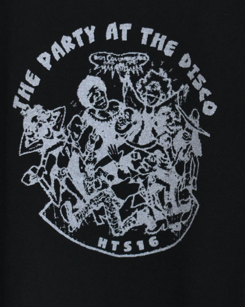 "HTS16" Printed Sweatshirt in DeepNavy