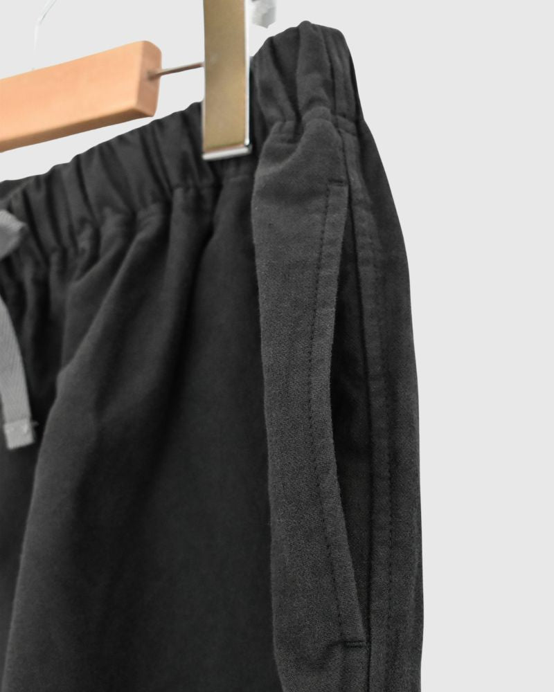 Asymmetrical Baker Pants (Moleskin)  in Dark Gray
