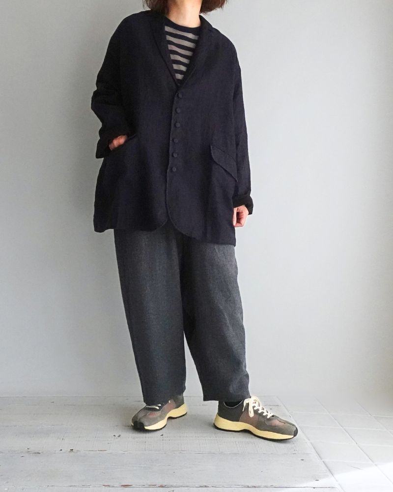 Wool Pants in Gray