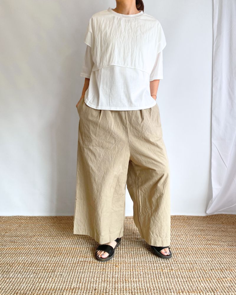 LAYERED TOPS 'HABOI' in White