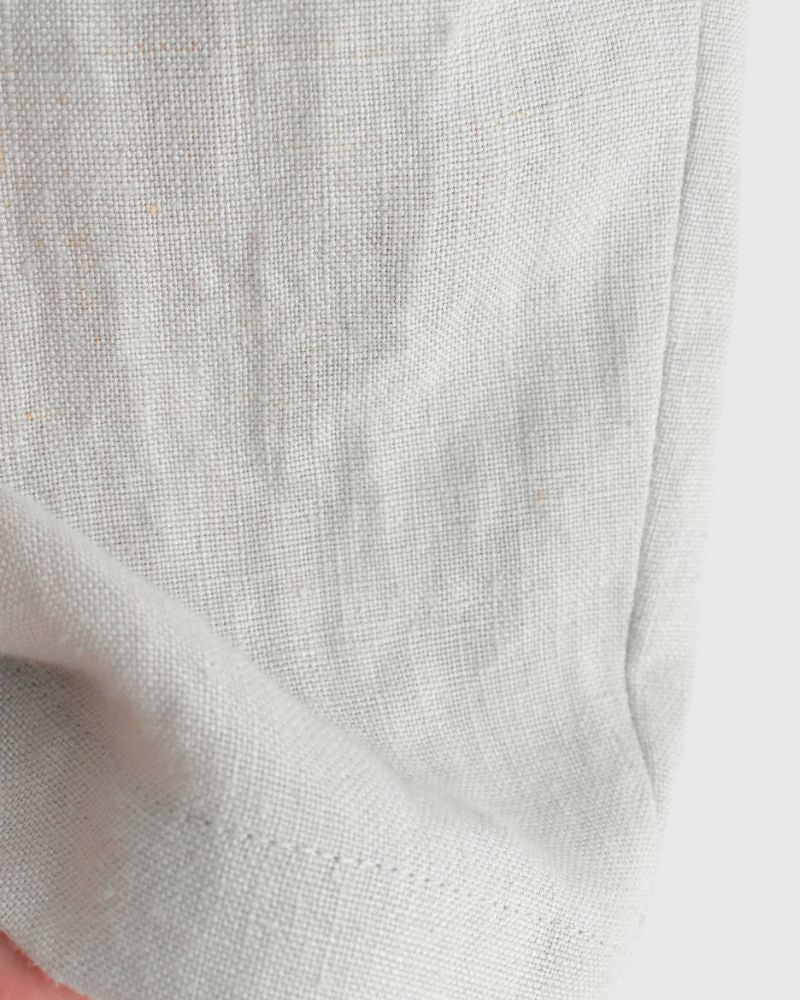 Egg Pants (LINEN) in IceGray