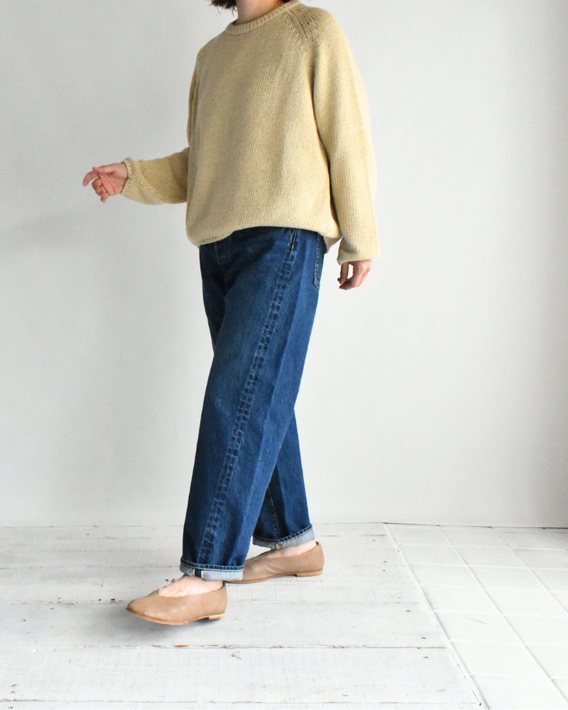Selvedge Denim 5-Pocket Pants in Blue