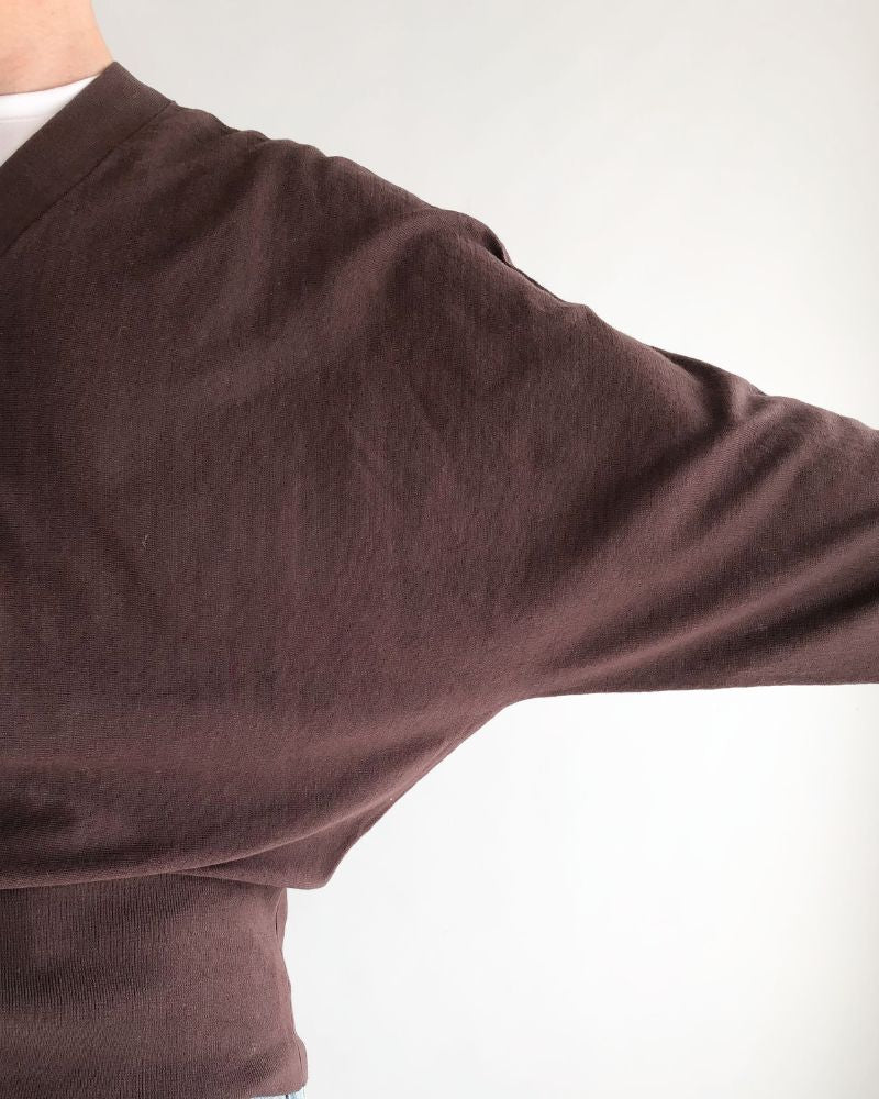 Bolero Cardigan in DarkBrown