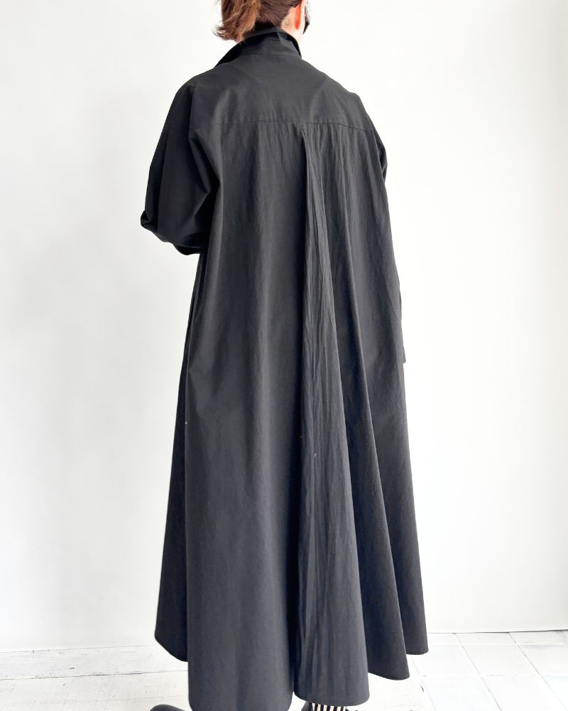 Skipper Flare Dress in Black
