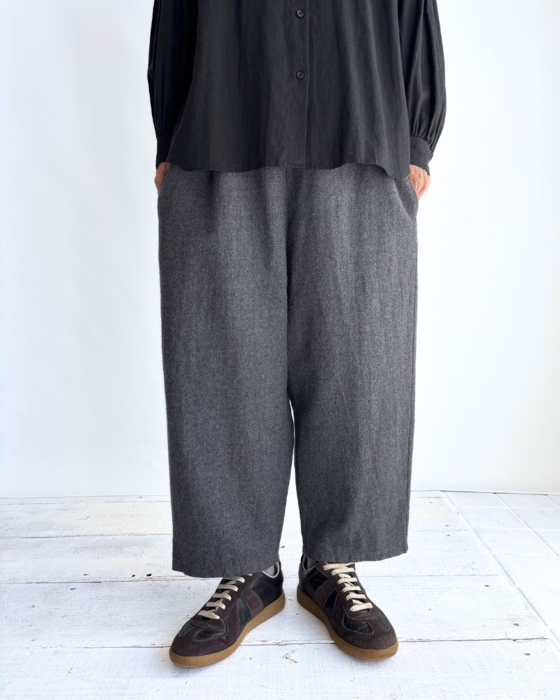 Wool Pants in Gray