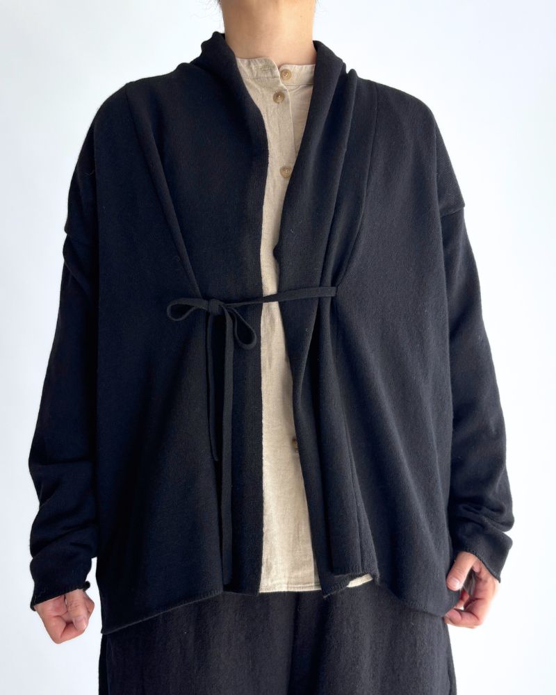 Shawl Cardigan in Black