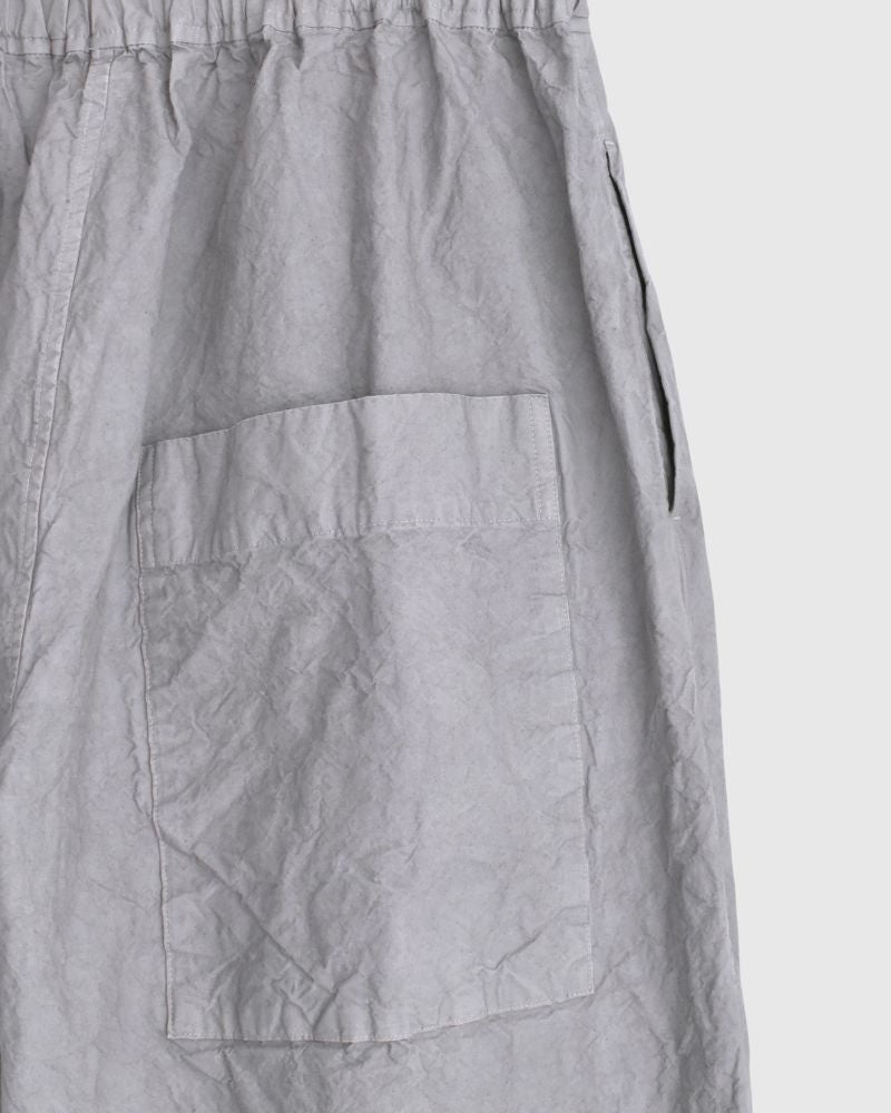 Garment dyed pants in Gray