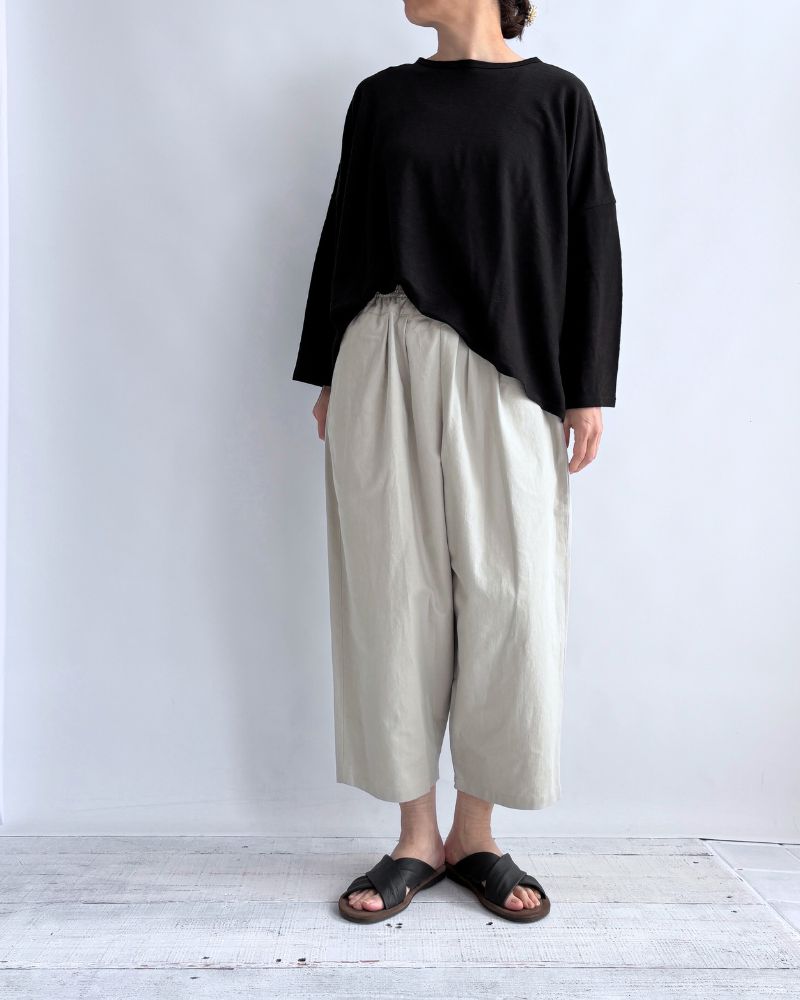 Egg Pants (Cotton Washi) in Gray