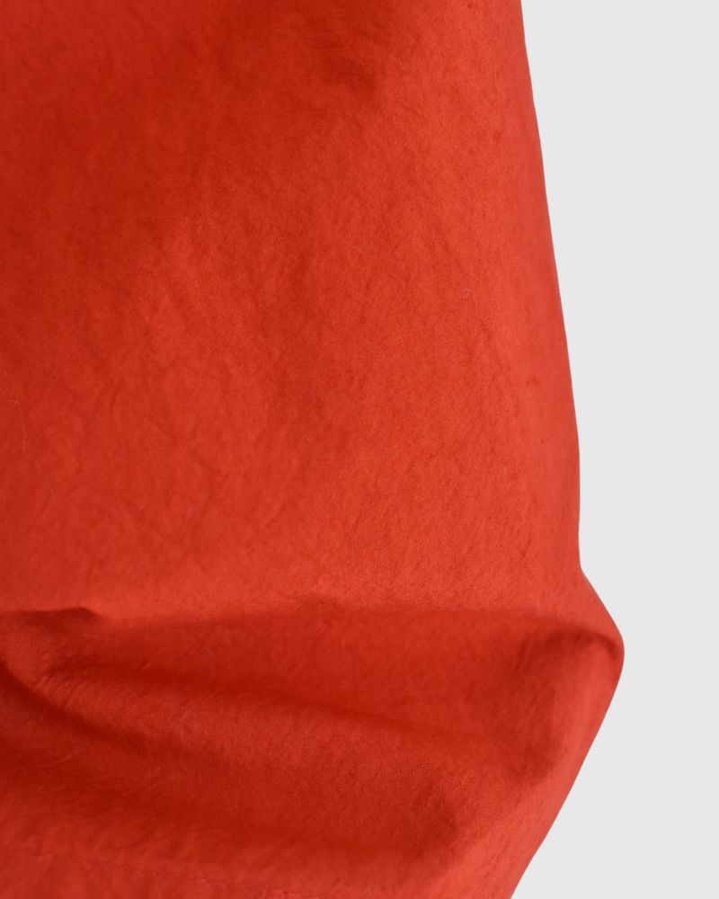 Easy Tuck Skirt in Orange