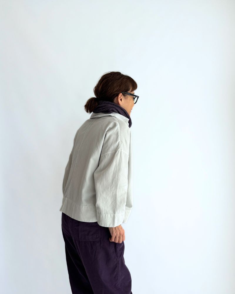 Soft Twill Shirt in IceGray