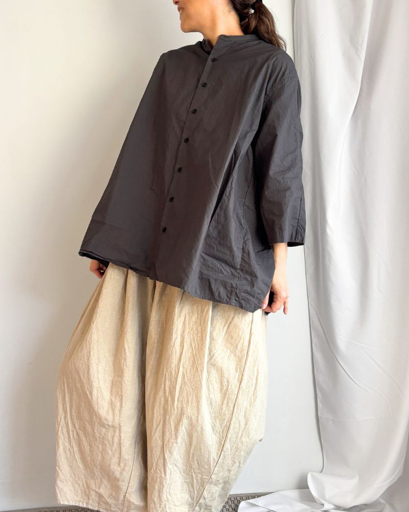 Gathered blouse in Sumikuro