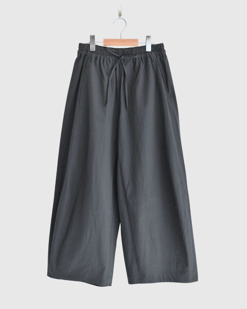 Barrel Leg Pants (Buff Cloth) in DarkGray
