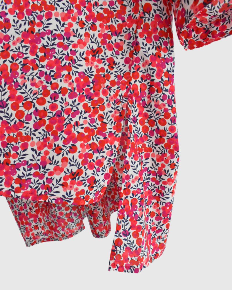 Skipper Shirt (LIBERTY) in WiltshireRed
