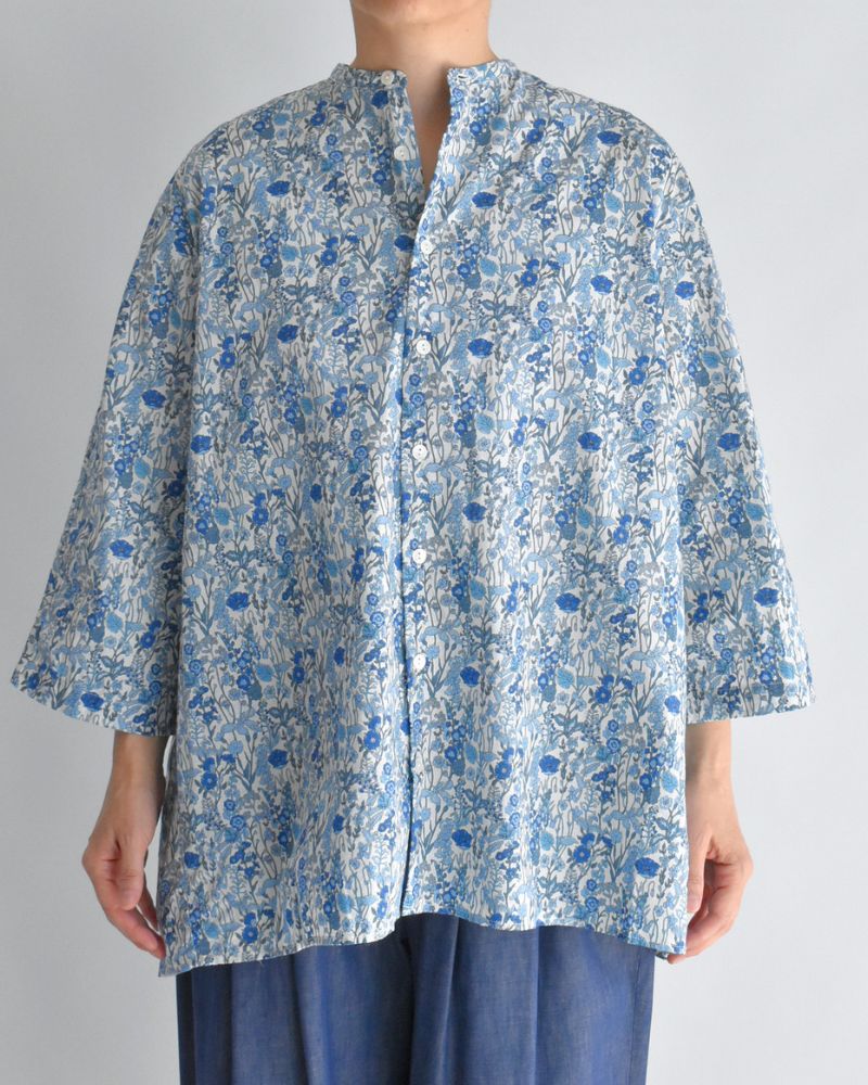 LIBERTY PRINT Shirt Blouse in Nazuna