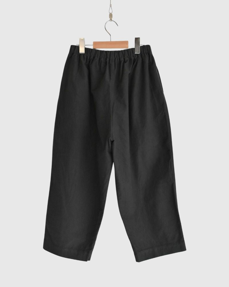 Asymmetrical Baker Pants (Moleskin)  in Dark Gray