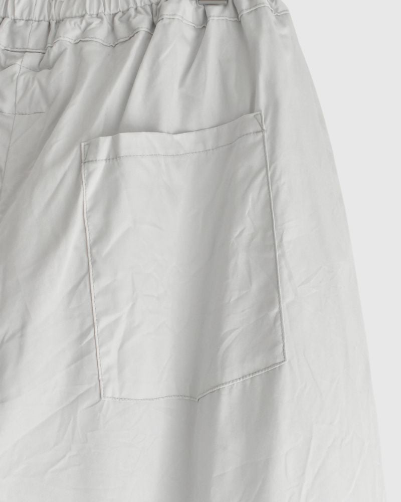 Combed Broad Slow Pants in SilverGray