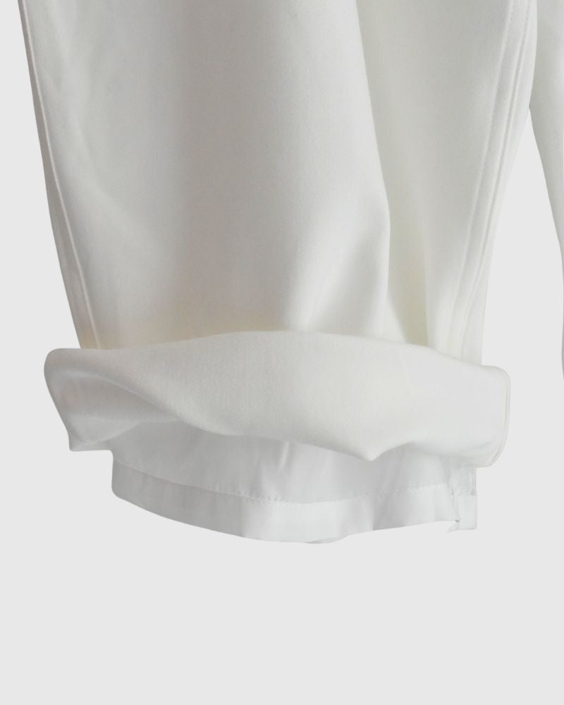 Loose silhouette easy pants 'PESH TR' in OffWhite