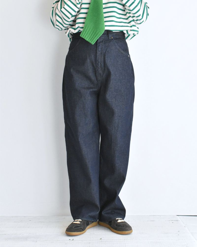 Loose Painter Denim Pants in OneWash