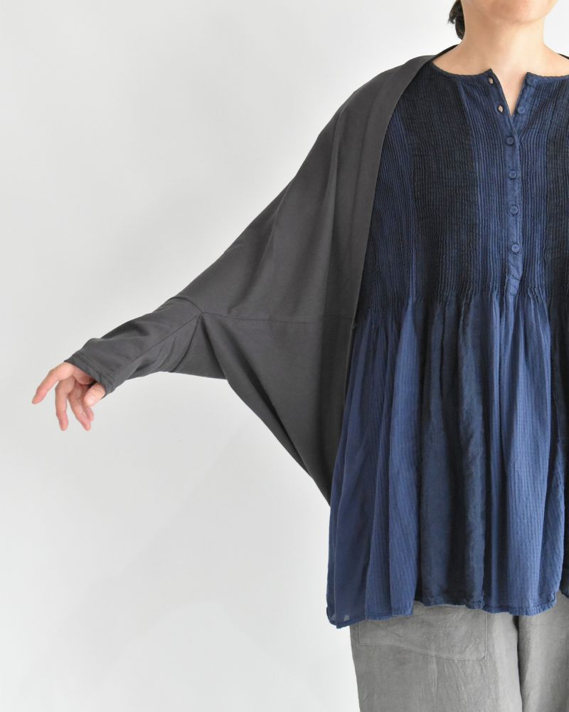 Square bolero 'OLIANA' Charcoal