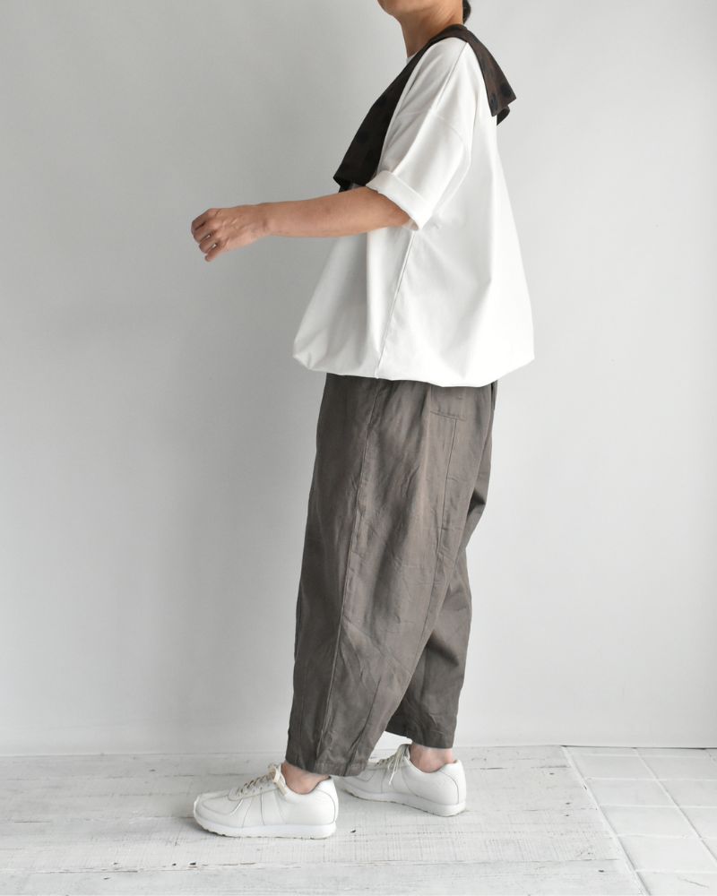 Light Mocha Denim Charlie Pants in Mocha