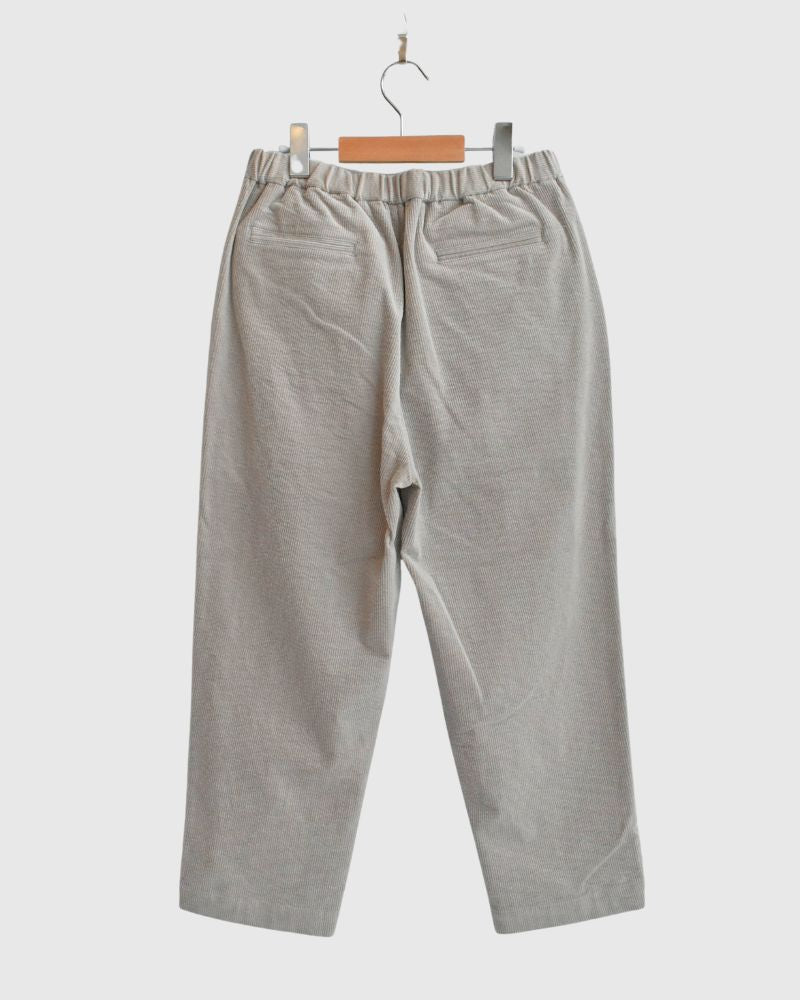 11WALE CORDUROY EASY TAPERED PANTS in Beige