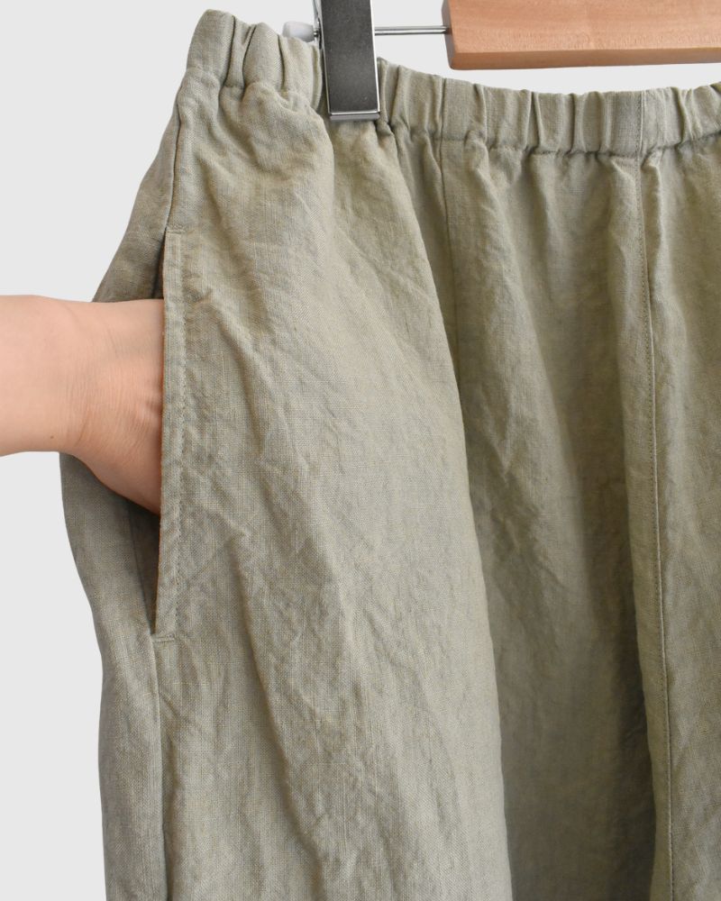40/- Linen Charlie Pants in Beige