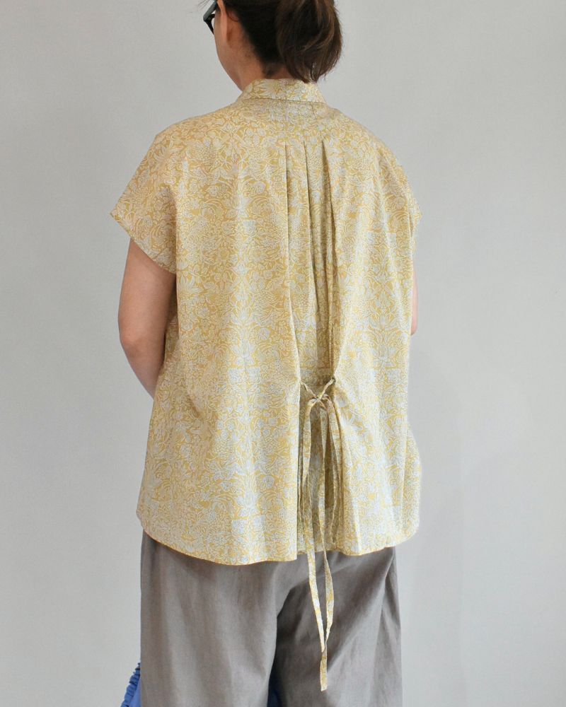 liberty print shirt in Beige