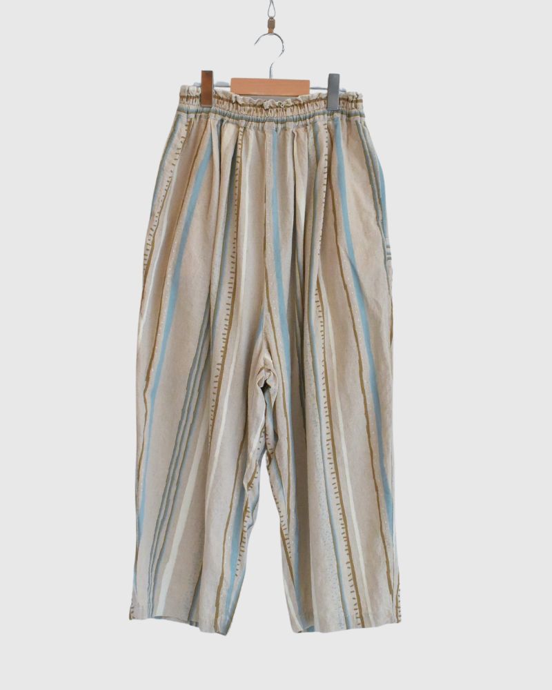 Striped Print Pants in Kinari