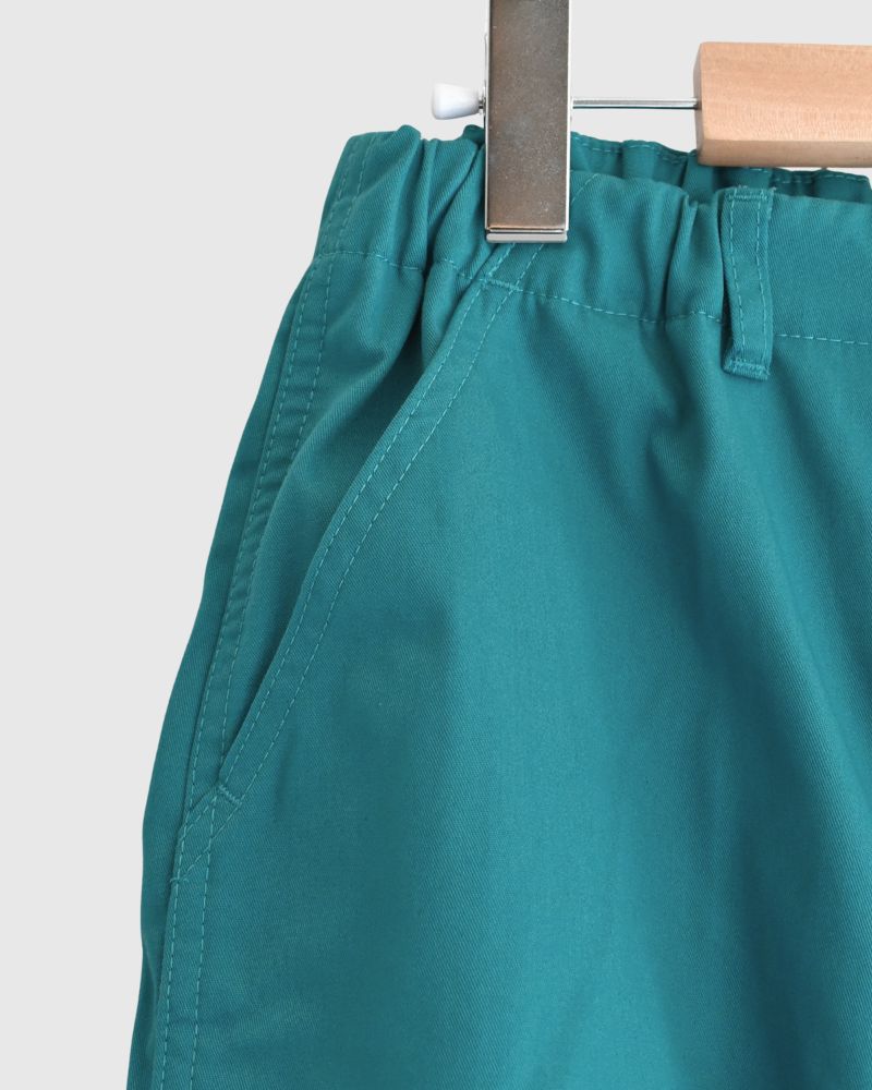 PE/C Twill Center Press Pants in LightGreen