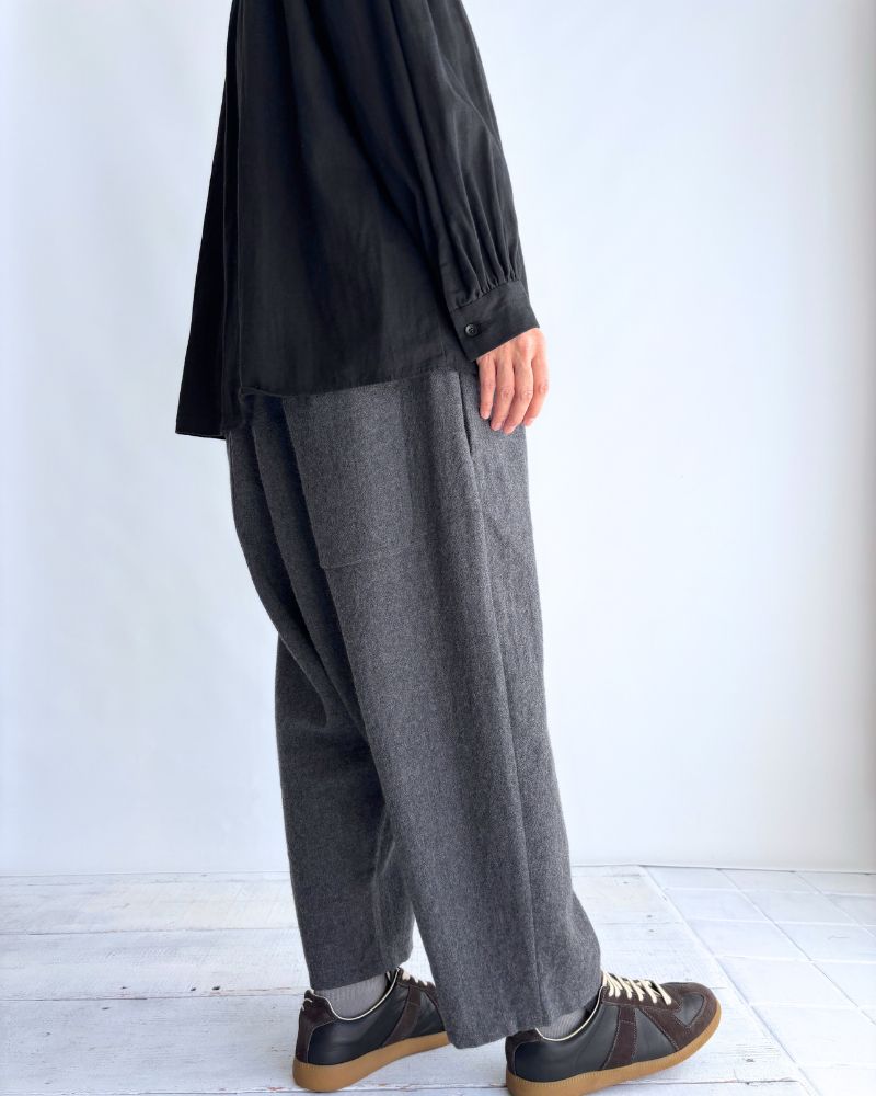 Wool Pants in Gray