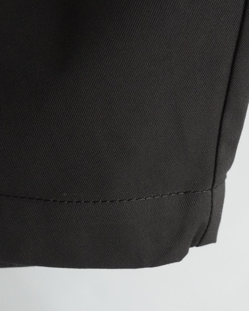 West Point 2-Tuck Tapered Easy Pants in CharcoalGray