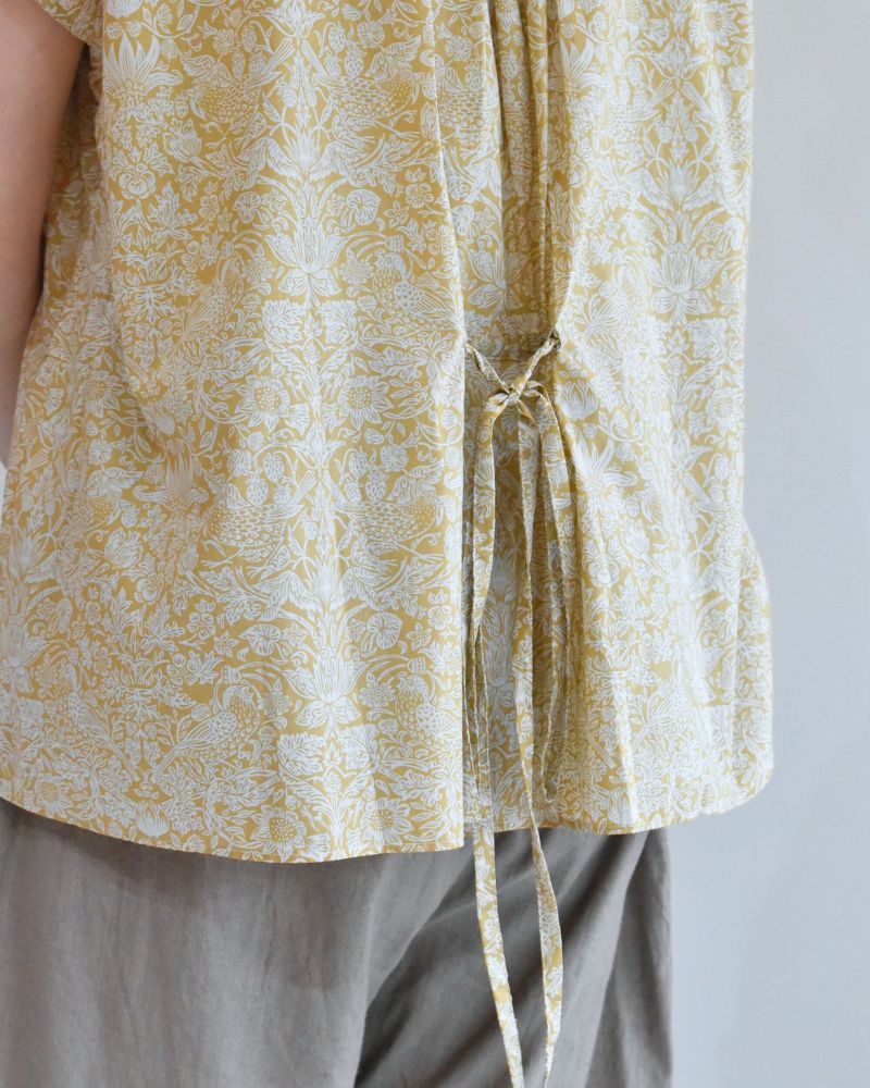 liberty print shirt in Beige