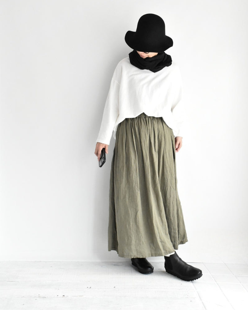 Jersey Pullover in White
