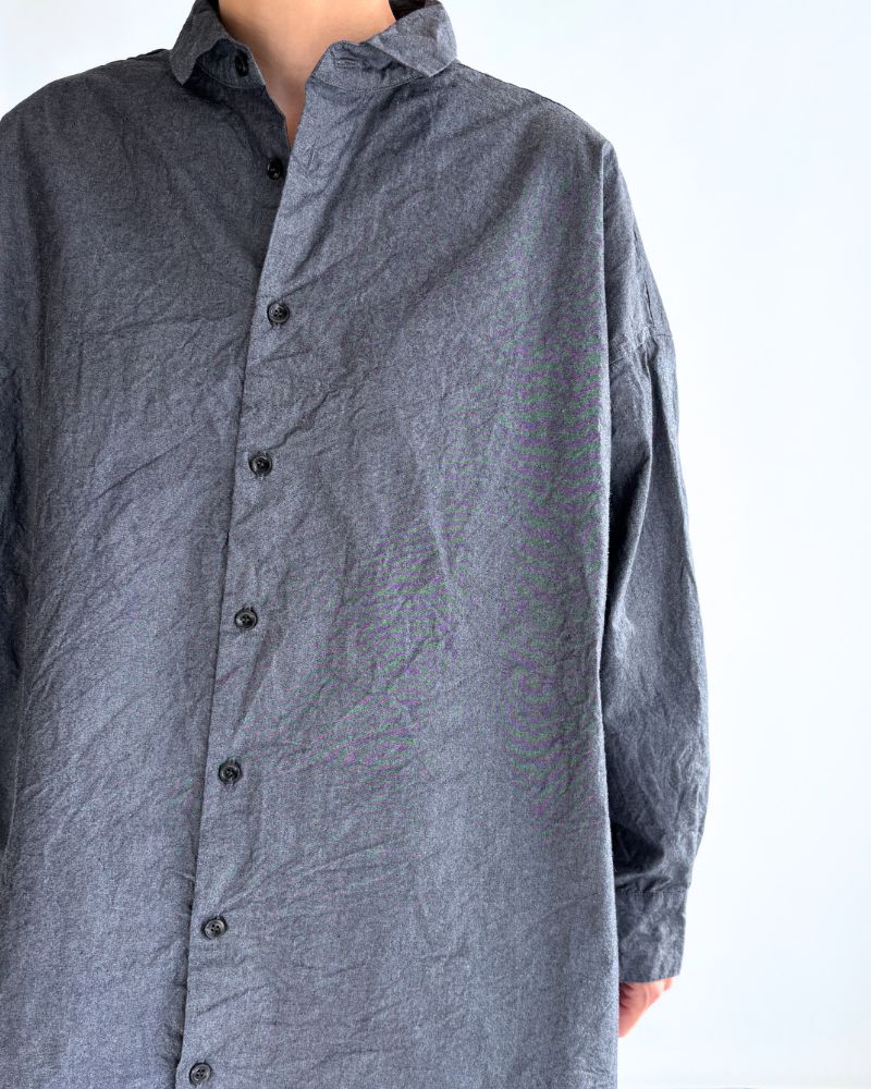 Timeless Long Shirt in Indigo