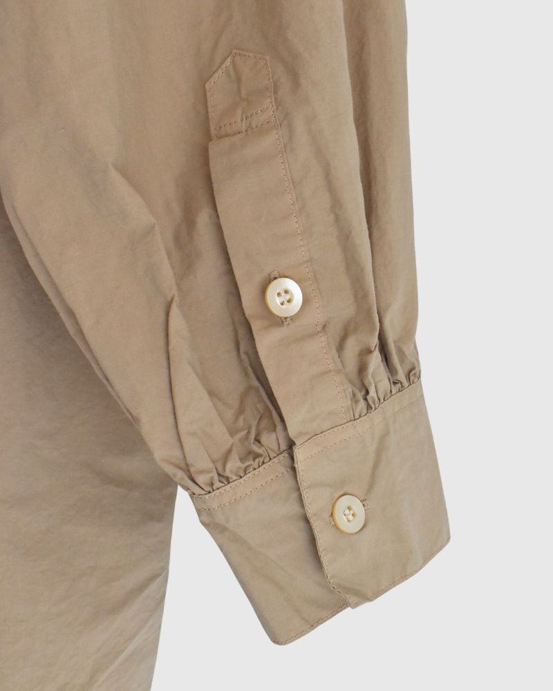 Shirt Dress in Beige