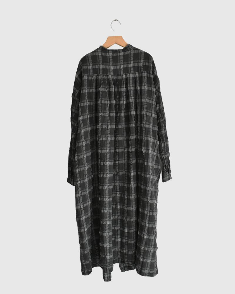 Favorite Check Dress in GrayCheck