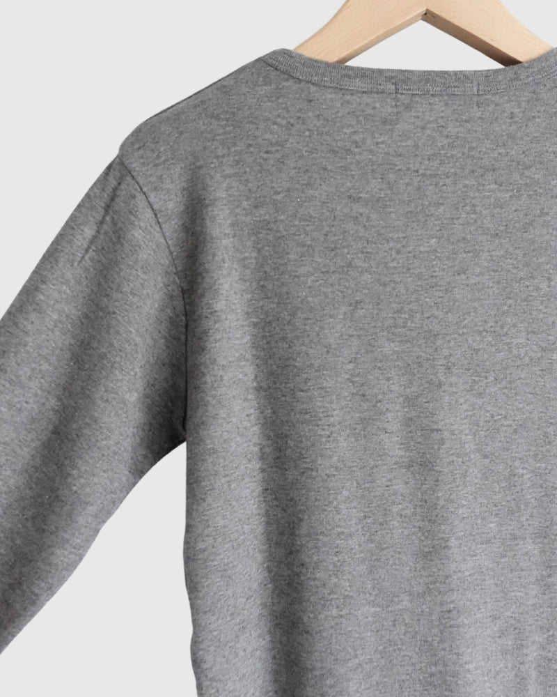 Yak Crew-Neck Pullover in Gray