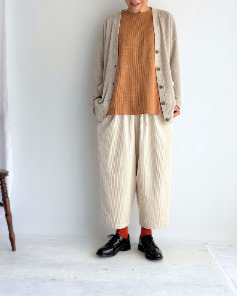 Egg Pants (Corduroy) in Ivory