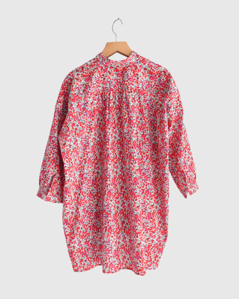 Skipper Shirt (LIBERTY) in WiltshireRed