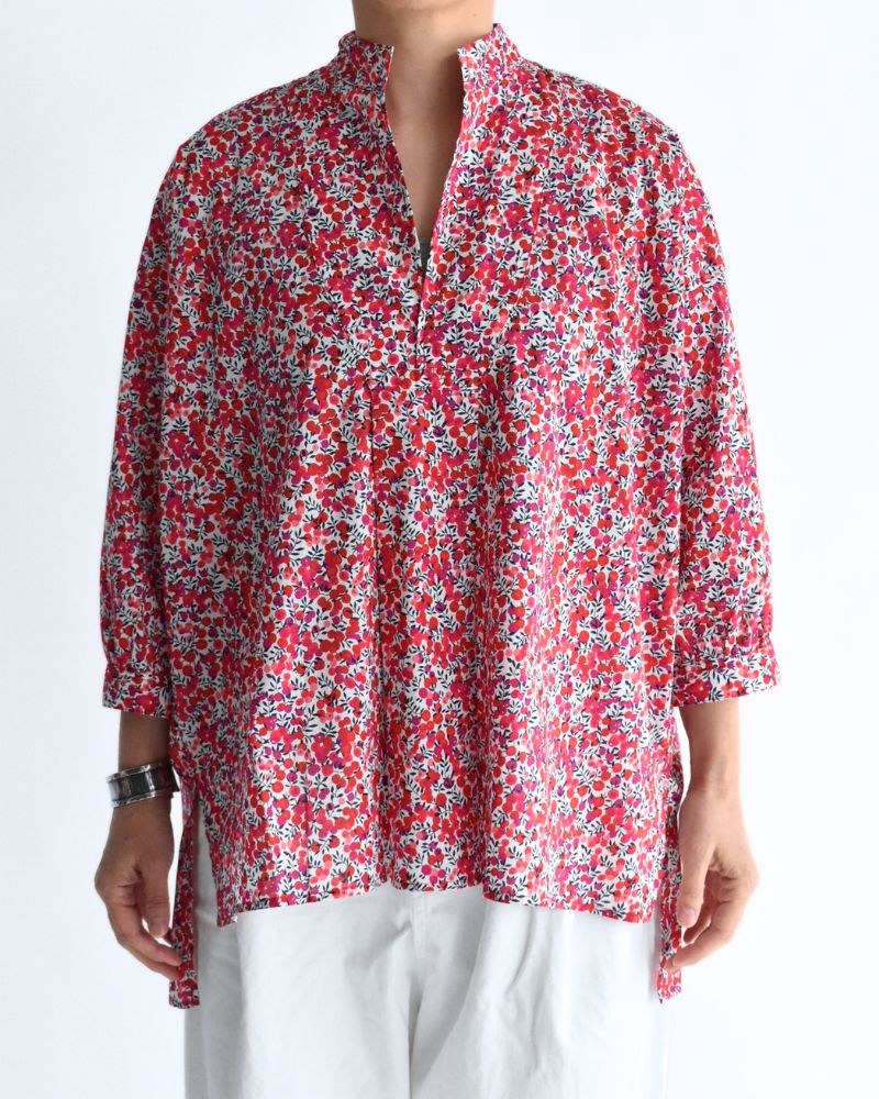 Skipper Shirt (LIBERTY) in WiltshireRed