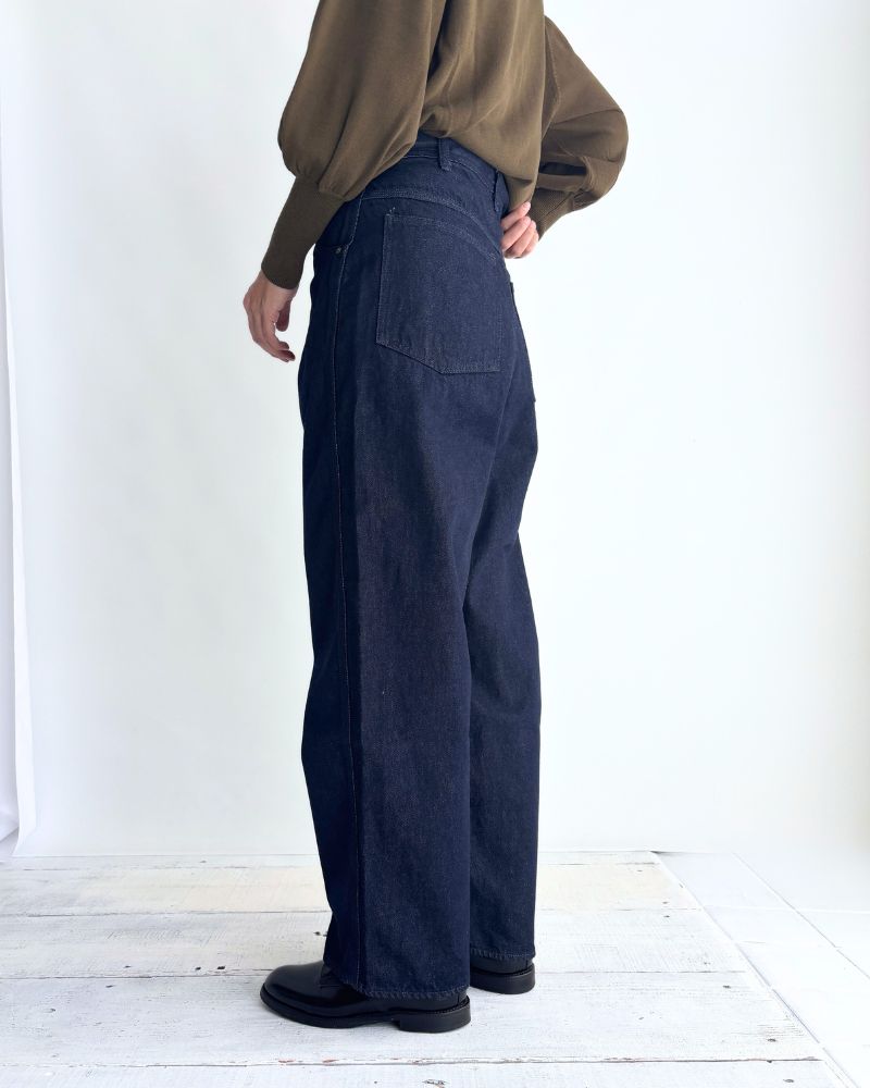 Loose Painter Denim Pants in OneWash