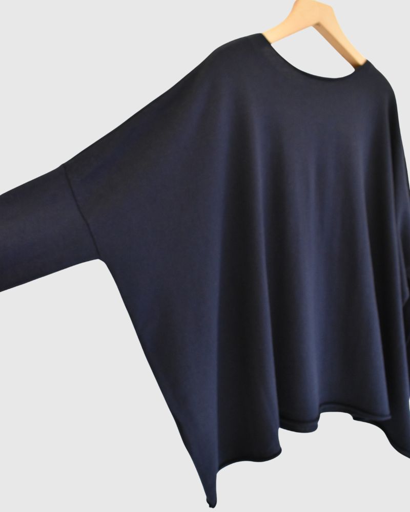 5-Color T-Line Pullover in InkNavy