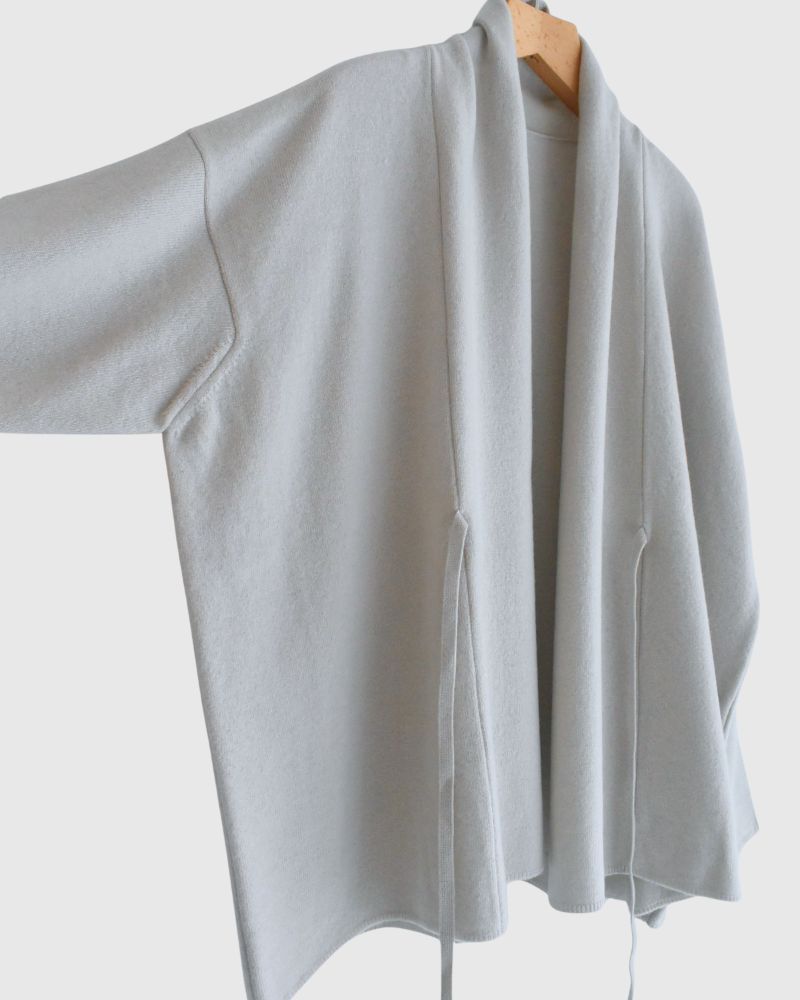 Shawl Cardigan in Milk