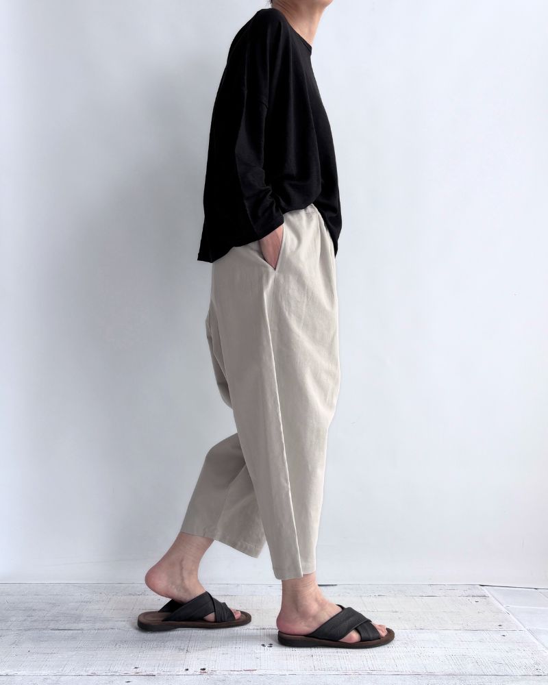 Egg Pants (Cotton Washi) in Gray