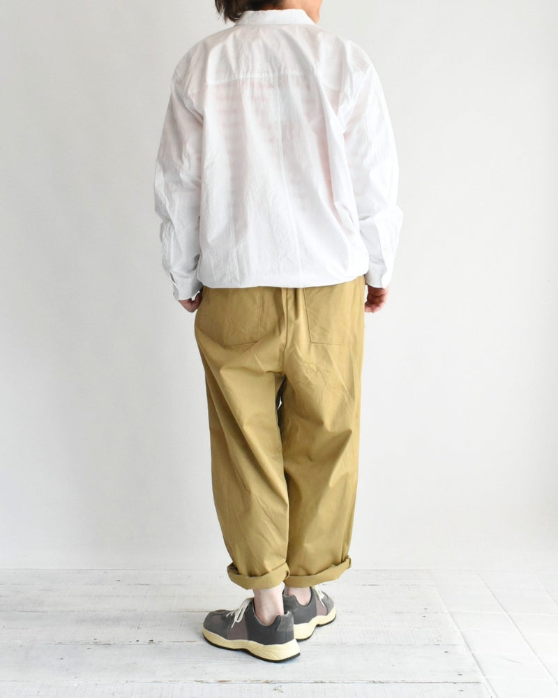 Chino Cloth POKKA Pants in Beige