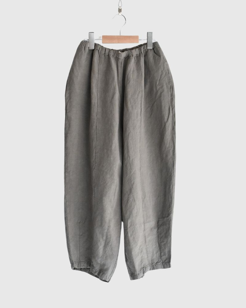 Linen Viscose Charlie Pants in Gray