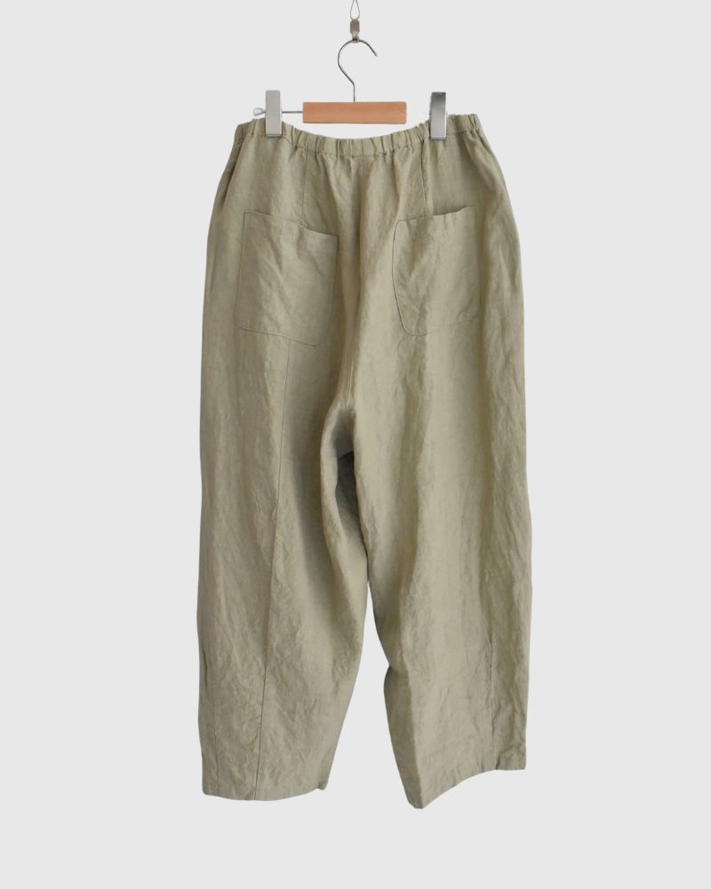 40/- Linen Charlie Pants in Beige