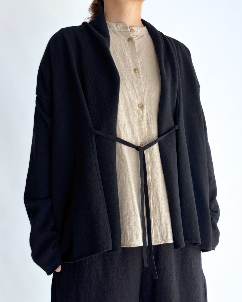 Shawl Cardigan in Black